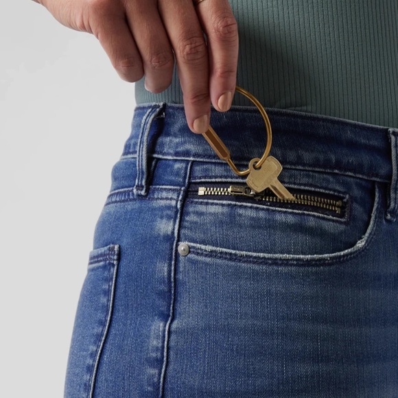 Athleta Sculptek Flare Jean in True Blue - 8 Tall - Picture 3 of 10